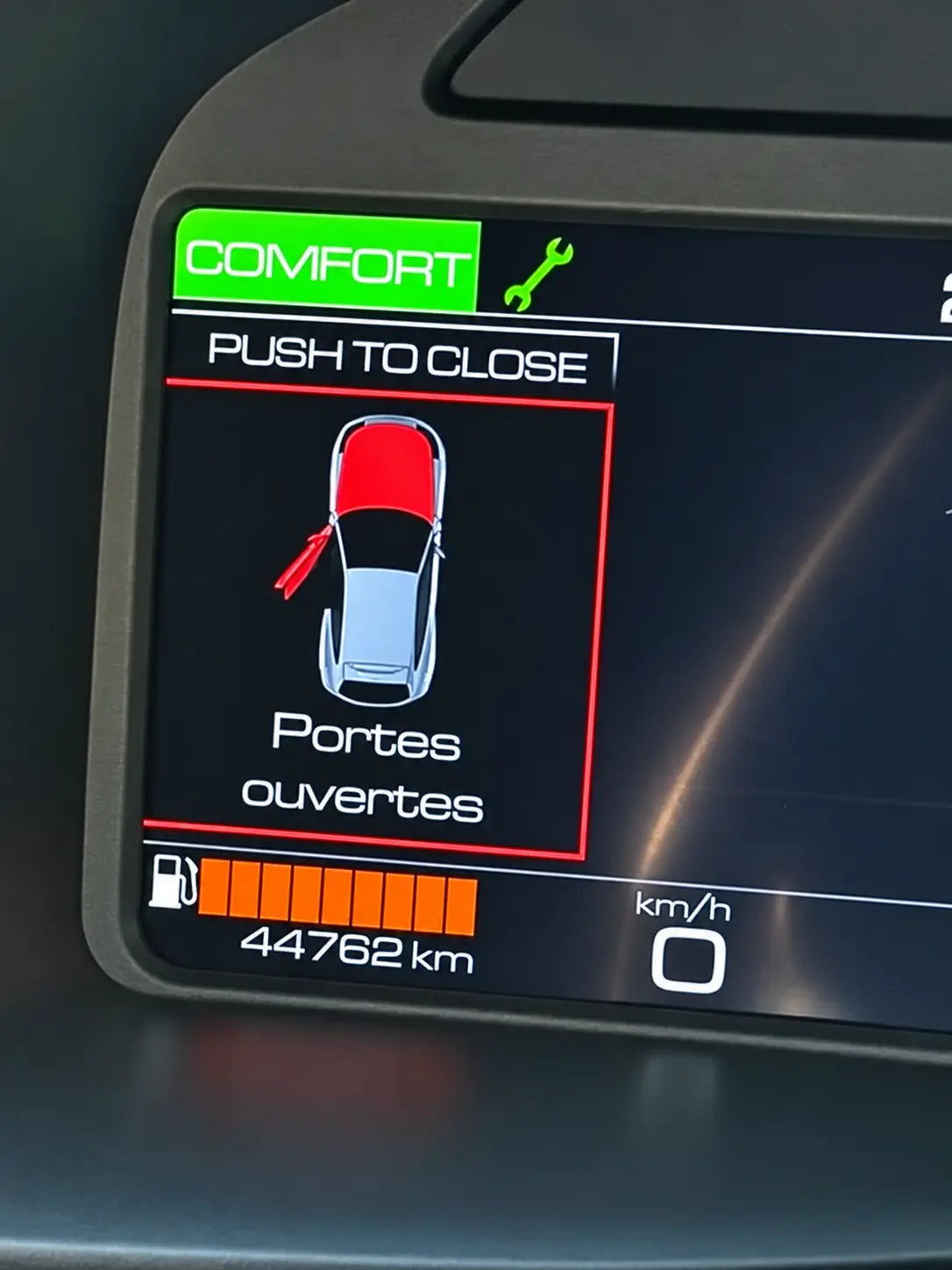 GTC4Lusso – Fotografierter Anzeigestand: 44.762 km