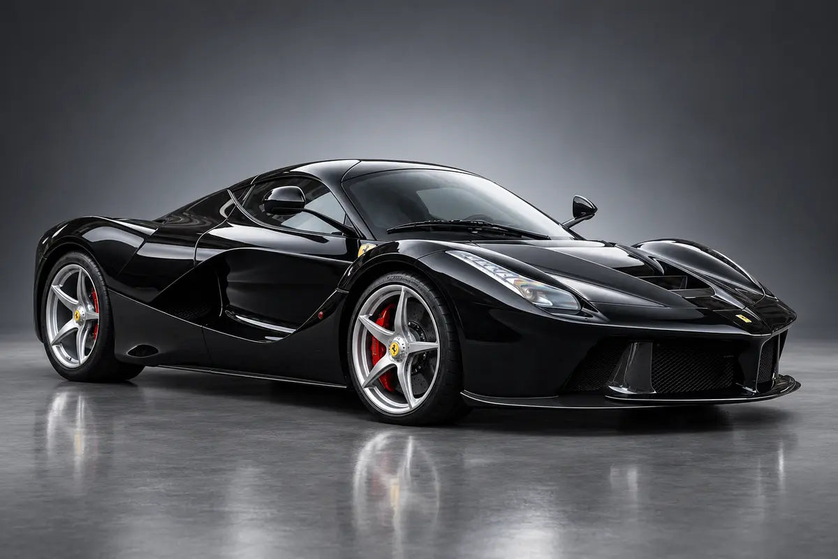 LaFerrari · Black Collection – LaFerrari Nero B/B · Coupé von 2014 im Studio